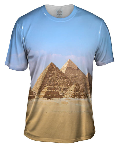 Egypt Gizah Pyramids Mens T-Shirt