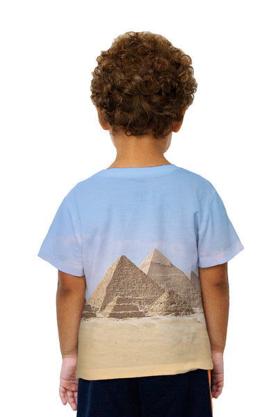 Kids Egypt Gizah Pyramids Kids T-Shirt