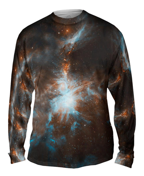 Galaxy Spitzer Orion Space Galaxy Mens Long Sleeve