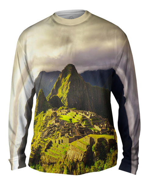 Machu Picchu Sunrise Mens Long Sleeve