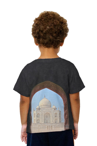 Kids Door Way Taj Mahal Agra India Kids T-Shirt