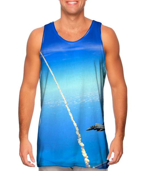 Space Shuttle Atlantis F 15 Assist&nbsp;Mens Tank Top