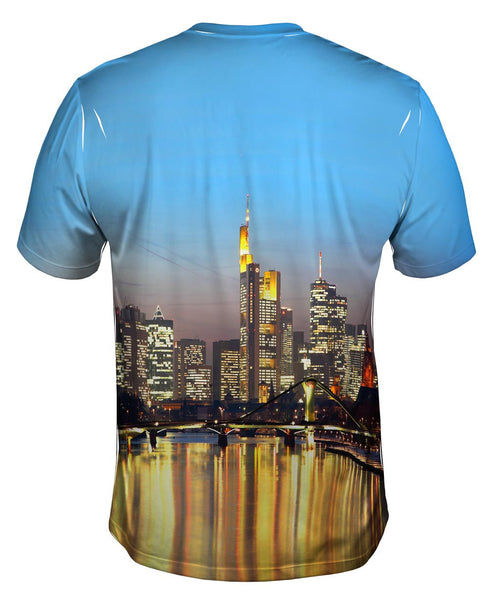 Skyline Frankfurt Germany&nbsp;Mens T-Shirt