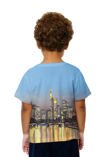 Kids Skyline Frankfurt Germany&nbsp;Kids T-Shirt