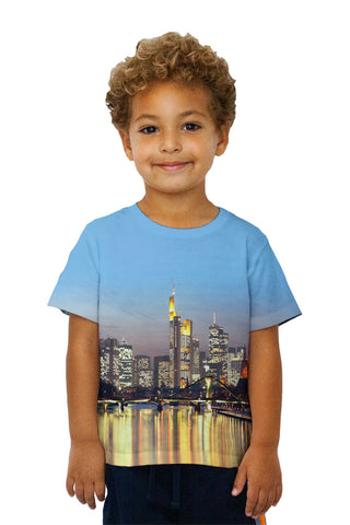 Kids Skyline Frankfurt Germany