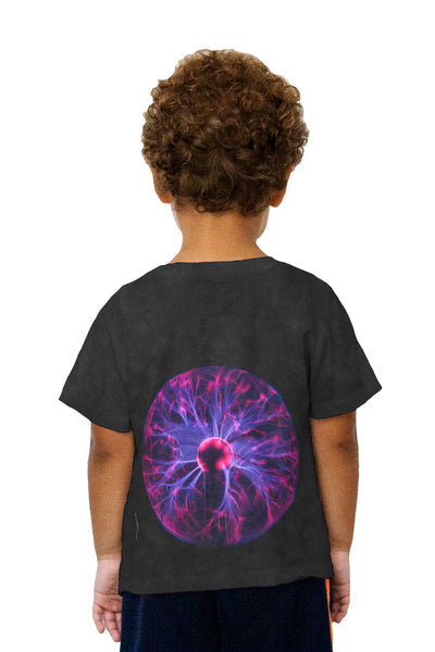 Kids Plasma Lamp Purple Kids T-Shirt