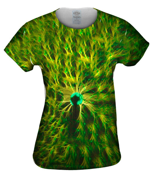 Plasma Lamp Green Allover&nbsp;Womens Top