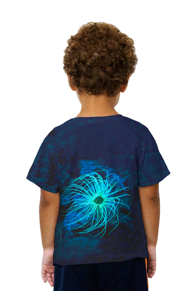 Kids Underwater Ceriantharia Glow Kids T-Shirt