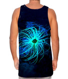Underwater Ceriantharia Glow