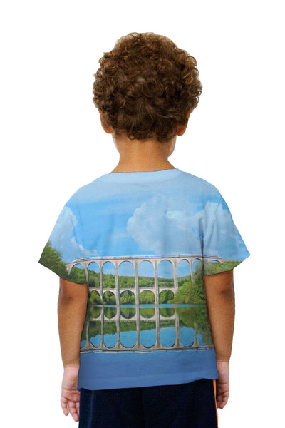 Kids Train Architecture Kids T-Shirt