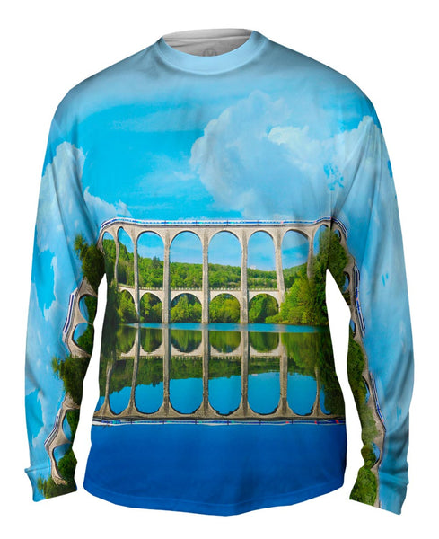 Train Architecture Mens Long Sleeve