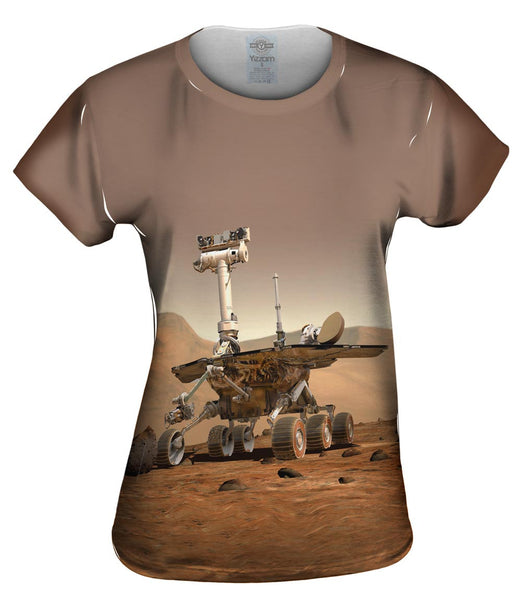NASA Mars Rover Space Womens Top