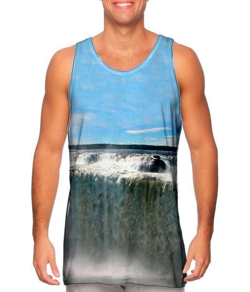 Garganta Del Diablo Devil Throat Iguazu Falls Argentina&nbsp;Mens Tank Top