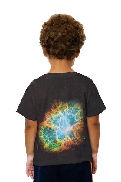 Kids Crab Nebula Space Galaxy Kids T-Shirt