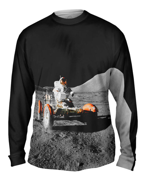 NASA Apollo 17 Lunar Roving Vehicle Mens Long Sleeve