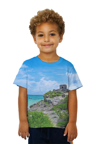 Kids Temple Of The Wind God Tulum Mexico