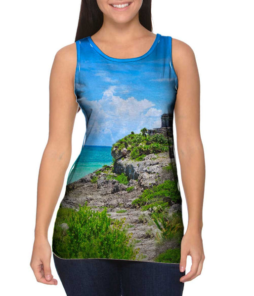 Temple Of The Wind God Tulum Mexico&nbsp;Womens Tank Top