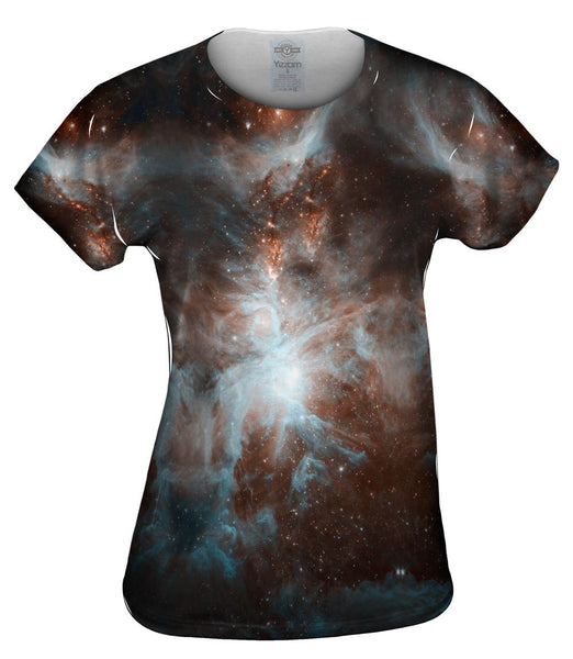 Galaxy Spitzer Orion Space Galaxy Womens Top