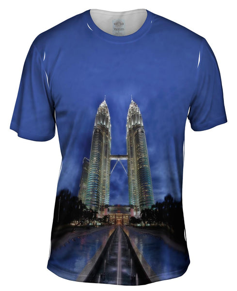 Petronas Twin Towers Kuala Lumpur Malaysia Mens T-Shirt