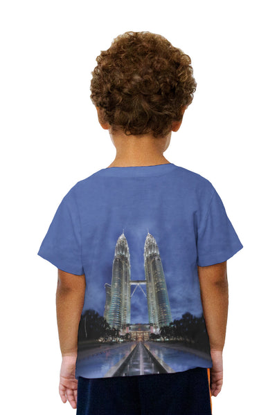 Kids Petronas Twin Towers Kuala Lumpur Malaysia Kids T-Shirt