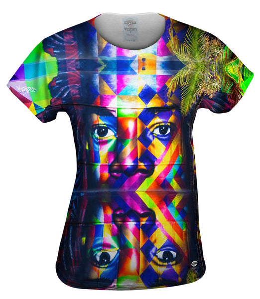 Marly Man Graffiti Art Basel Miami 2013 Womens Top