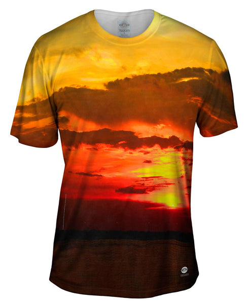 Sun Down Touch Down&nbsp;Mens T-Shirt