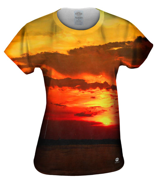 Sun Down Touch Down&nbsp;Womens Top