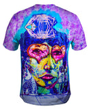 Miami Daze Sipping Woman Graffiti Art Basel Miami 2013