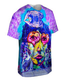 Miami Daze Sipping Woman Graffiti Art Basel Miami 2013