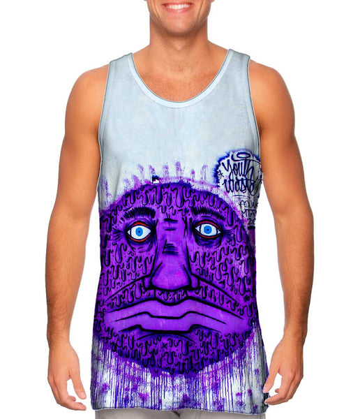 Miami Daze Pizza Monster Graffiti Art Basel Miami 2013&nbsp;Mens Tank Top