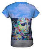 Paint Splashes Woman Graffiti Art Basel Miami 2013