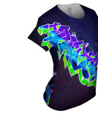 Graffiti Purple Planet Graffiti Art Basel Miami 2013