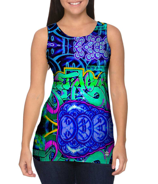 Purple Slushy Graffiti Art Basel Miami 2013&nbsp;Womens Tank Top