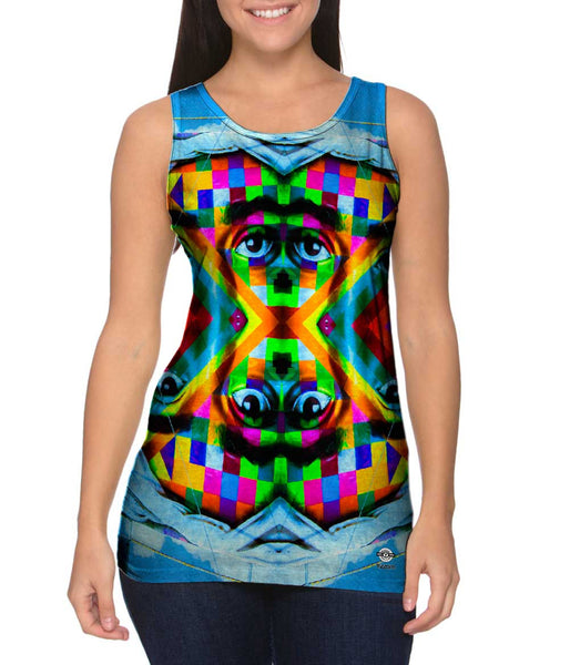 Hotdog Eyes Graffiti Art Basel Miami 2013&nbsp;Womens Tank Top