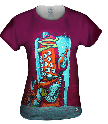 Hotdog Eyes Graffiti Art Basel Miami 2013