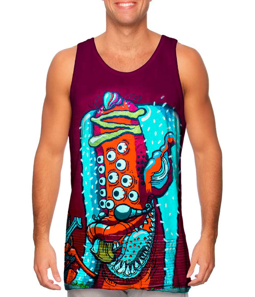 Hotdog Eyes Graffiti Art Basel Miami 2013&nbsp;Mens Tank Top