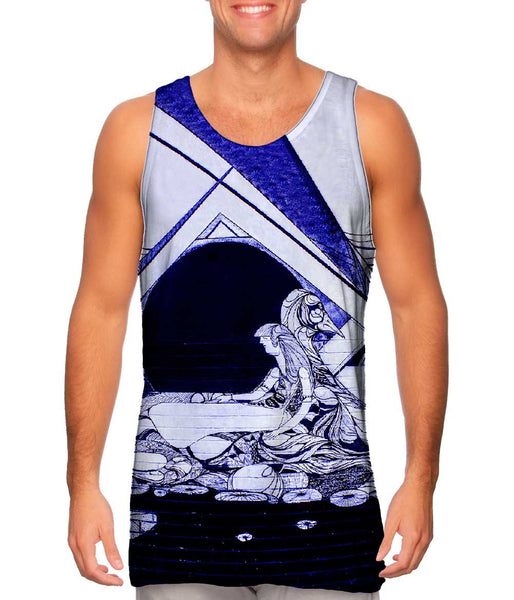 Lady Peacock Graffiti Art Basel Miami 2013&nbsp;Mens Tank Top