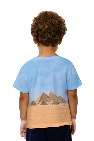 Kids All Gizah Pyramids Kids T-Shirt
