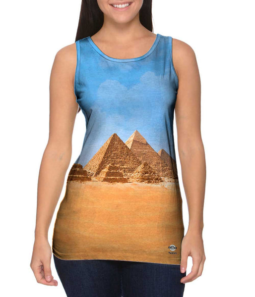 All Gizah Pyramids Womens Tank Top