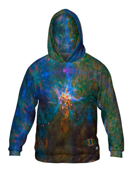 Hubble Deep Space Telescope Mens Hoodie Sweater