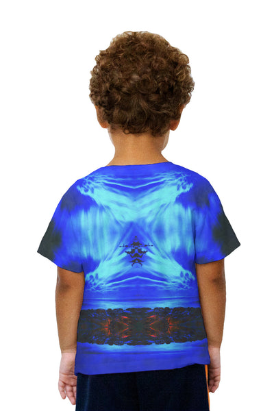 Kids Electric Moonlight Shadows Kids T-Shirt