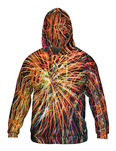 Fourth Of July Fireworks Glory Mens Hoodie Sweater