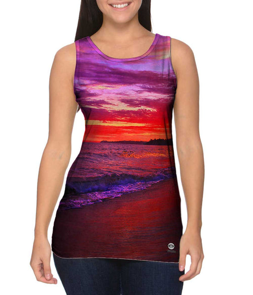 Malibu Ocean Sunset&nbsp;Womens Tank Top