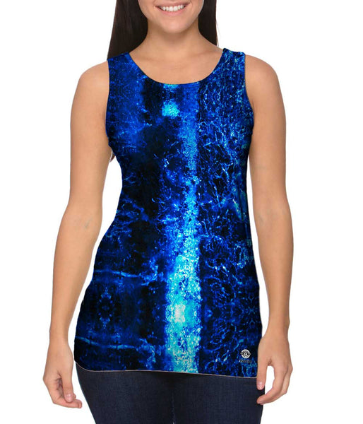 Abstract Winter Womens Tank Top