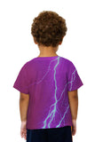 Kids Lightning Storm Maroon