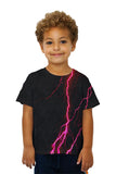 Kids Lightning Storm Pink Black