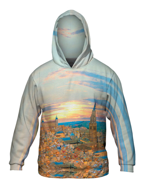 Toledo Skyline Spain Panorama&nbsp;Mens Hoodie Sweater