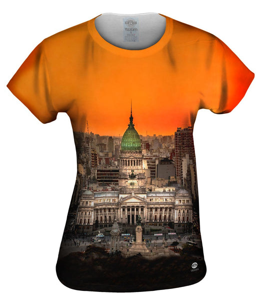 Argentine National Congress Palace Buenos Aires Womens Top