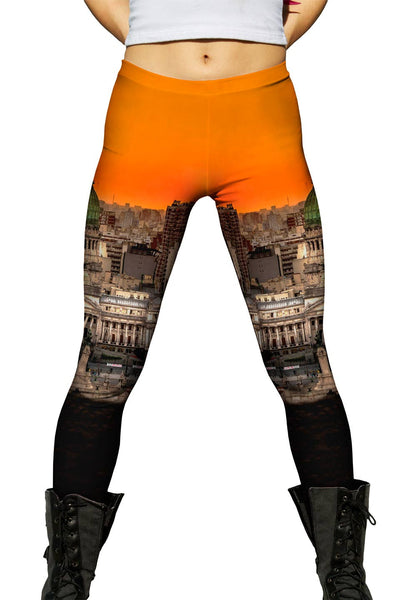 Argentine National Congress Palace Buenos Aires Womens Leggings