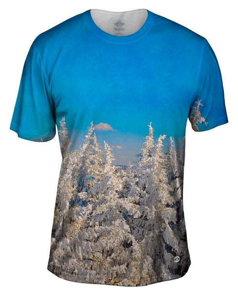 Snow Filled Trees&nbsp;Mens T-Shirt